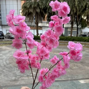 Artificial Dense Cherry Blossom Stem