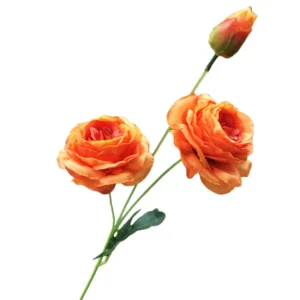 3-Head Artificial Hibiscus Stem