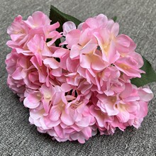 6-Head Artificial Finnish Hydrangea Bouquet