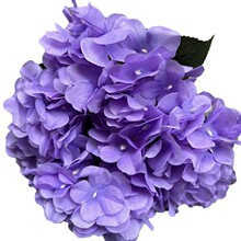 6-Head Artificial Finnish Hydrangea Bouquet - Image 3