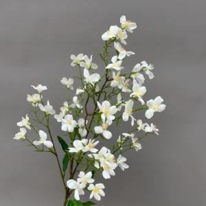 Multi-Head Artificial High-Branch Rosa Banksiae Stem