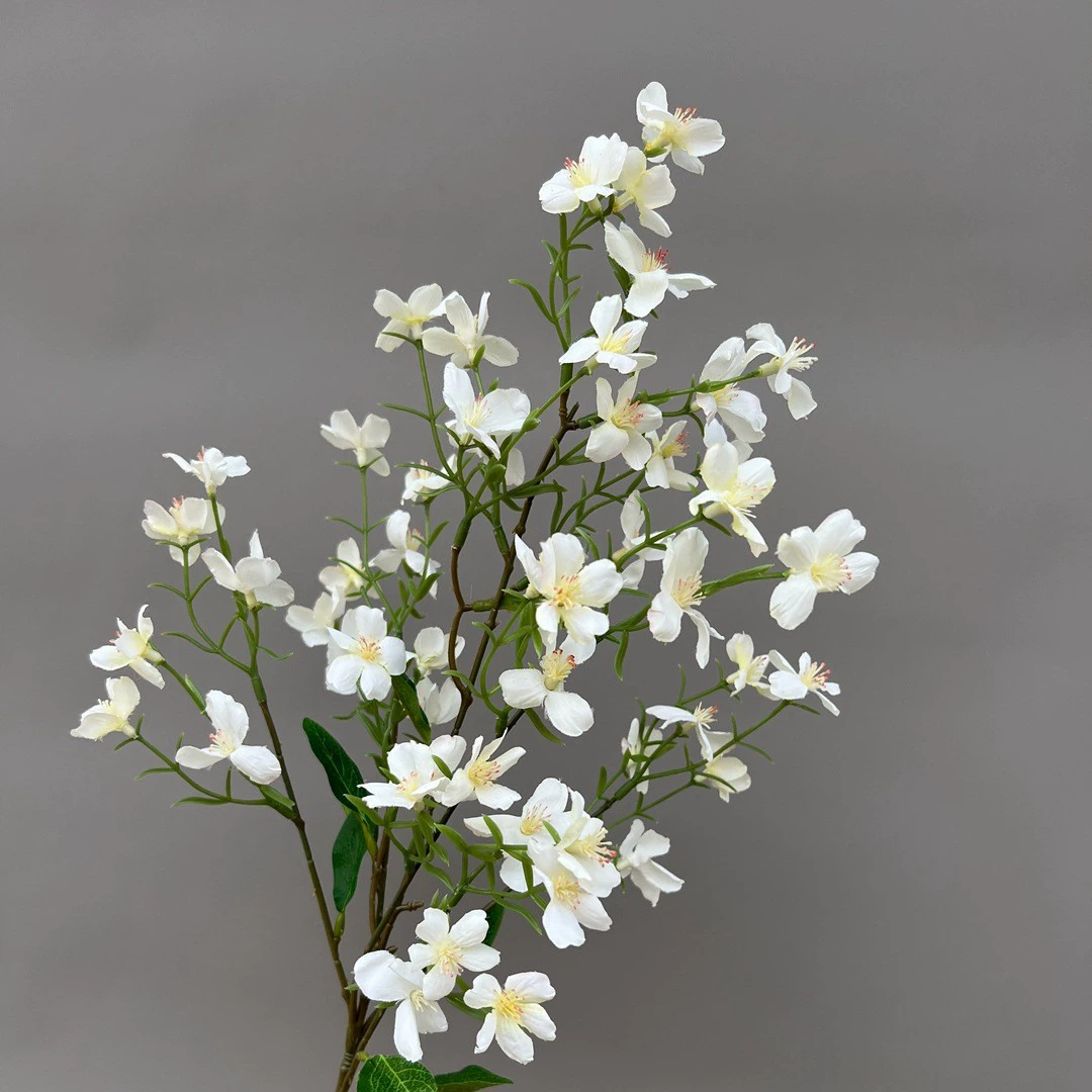 Multi-Head Artificial High-Branch Rosa Banksiae Stem